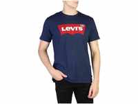 Levi's Herren Graphic Set-In Neck T-Shirt, Dress Blues, M