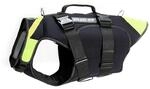 Julius-K9, IDC Multifunktionale Hundeweste 3in1, Gr&ouml;&szlig;e: XL, Schwarz und Neon