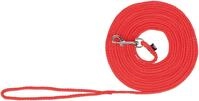 TRIXIE Schleppleine S&ndash;M, 10 m &oslash; 5 mm in rot - Lange Hundeleine f&uuml;r Training und