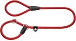 HUNTER Retriever-Hundeleine FREESTYLE, Farbe: rot, integrierte Halsung, stufenlos
