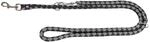TRIXIE Hundeleine Cavo V-Leine xs - 3 m, schwarz/grafit - verstellbare Leine...