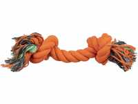 TRIXIE Hunde-Tau, 40 cm, orange, Baumwoll-Polyestergemisch, zum Apportieren und