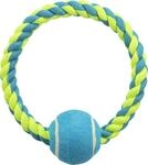 TRIXIE Ring - robustes Hundespielzeug f&uuml;r Zerrspiele - &oslash; 6 cm/&oslash; 18 cm,