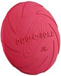 TRIXIE Dog Disc - robustes Hundespielzeug aus Gummi zum Apportieren - &oslash; 24 cm,