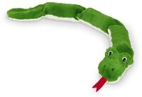 Nobby Pl&uuml;sch Schlange f&uuml;r Hunde, gr&uuml;n 85 cm, 1 St&uuml;ck