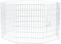 Trixie 3954 natura Welpenfreilauf, verzinkt, &oslash; 154 &times; 91 cm