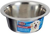 Trixie 6183 Edelstahlnapf, 0,45 l/&oslash; 13 cm, metallisch