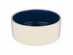 TRIXIE Keramikschale, 1 l, cream/blue