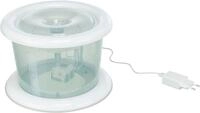 TRIXIE Trinkbrunnen Bubble Stream - Salbei/wei&szlig; 3 l/&oslash; 25 &times; 16 cm