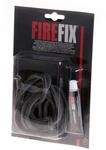 FIREFIX 2042 Keramikkordel als Rundkordel, Durchmesser &oslash; 6 mm (grau) 2 m lang, inkl.