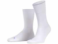 FALKE Unisex Socken Run U SO Baumwolle einfarbig 1 Paar, Weiß (White 2000), 49-50