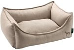HUNTER Livingston Hundesofa, Hundebett, Strukturstoff, klassisch, M, beige HUNTER Livingston Hundesofa, Hundebett, Strukturstoff, klassisch, M, beige