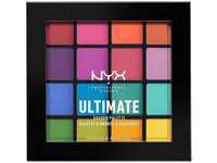 NYX Professional Makeup Lidschattenpalette mit 16 Farbtönen, Intensives und