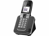 Panasonic KX-TGD310SPB - Teléfono fijo digital ,bloqueo de llamadas, hast #5225