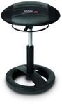 TOPSTAR Sitness RS Bob, Sitzhocker, Arbeitshocker, Fitnesshocker mit Schwingeffekt,