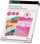 Leitz Selbstklebende Hei&szlig;laminierfolien A4 125 mic, f&uuml;r Schilder und...