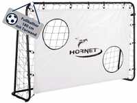 HUDORA Fußballtor Hornet 180 mit Torwand - Outdoor für Kinder & Erwachsene -...