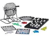 Relaxdays 10021014 Bingo Spiel mit Metalltrommel HxBxT: 20 x 17,5 x 21,5 cm