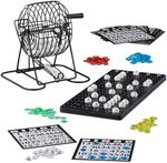 Relaxdays 10021014 Bingo Spiel mit Metalltrommel HxBxT: 20 x 17,5 x 21,5 cm