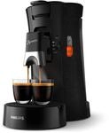 Philips Senseo Select ECO-Kaffeepadmaschine, schwarz/gefleckt - Wahl der