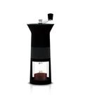 Bialetti DCDESIGN03 Espressokocher, Aluminium, Schwarz, 11, 5 x 8, 5 x 21, 5 cm