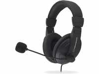 Esperanza EH103 CONCERTO Over-Ear Headset - kabelgebundener Kopfhörer mit...