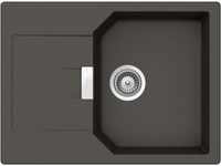 SCHOCK kompakte Küchenspüle 69 x 51 cm Manhattan D-100S Asphalt - CRISTALITE...