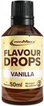 IronMaxx Flavour Drops - Vanilla 50ml | kalorienfrei & zuckerfrei | vegane