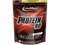 IronMaxx Protein 90 - Schokolade 2,35kg Beutel, 9 verschiedene Komponente, Ideal