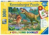 Ravensburger Puzzle Welt der Dinosaurier - 100 XXL Teile Puzzle ab 6 Jahre |...