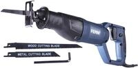 FERM S&auml;bels&auml;ge 710W - Soft Griff - mit 2 S&auml;gebl&auml;tter f&uuml;r Holz (130mm-11TPI) und
