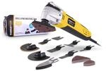 Powerplus Multitool POWX1347MC Multifunktionswerkzeug zum Schleifen, Schneiden &