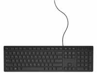Dell KB216, Wired, Multimedia Tastatur, US/Euro (QWERTY), schwarz