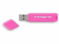 Integral Neon 8GB USB-Stick Pink