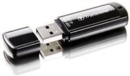 Transcend 4GB JetFlash 350 USB 2.0 Speicherstick, Schwarz | Kompakter USB 2.0