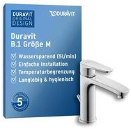 Duravit B.1 Waschtischarmatur, Gr&ouml;&szlig;e M (Auslauf H&ouml;he 110 mm), Wasserhahn Bad mit