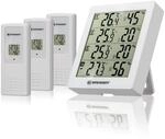Bresser Thermometer Hygrometer, Wei&szlig;, 10.5 x 2.6 x 12 cm