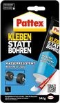 Pattex Montagekleber Kleben statt Bohren Wasserresistent, Kraftkleber f&uuml;r innen &