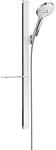 hansgrohe Duschsystem (Duschkopf, Schlauch, Duschstange, Raindance Select S 120