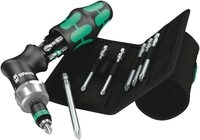 Wera 05051031001, 1 Set Kraftform Kompakt Pistol RA 4, 13-teilig, St&uuml;ck One size