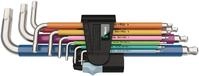 Wera 05022669001 3950/9 Hex-Plus Multicolour Stainless 1 Winkelschl&uuml;sselsatz,