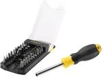 STANLEY 34-teiliges Schraubendreher Bit-Set (gro&szlig;e Bit-Auswahl, Phillips,...