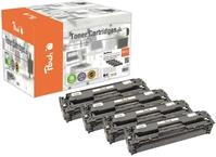 Peach H312 Spar Pack Tonermodule XL (BK, C, M, Y) ersetzt HP No. 312X, CF380X,