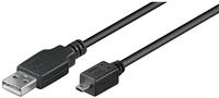 Goobay 93972 USB 2.0 Hi-Speed Kabel, Schwarz, USB 2.0-Stecker (Typ A)