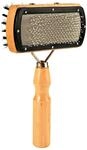 Trixie 2305 Softb&uuml;rste, Holz, beidseitig, 10 &times; 18 cm