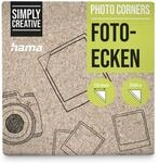 Hama Fotoecken (1000 St&uuml;ck, selbstklebend, geeignet f&uuml;r Alben), transparent,