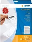HERMA 7699 Diah&uuml;llen f&uuml;r gerahmte Dias, 100 St&uuml;ck, 5x5 cm, 20 F&auml;cher geteilt,