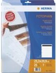 HERMA 7762 Negativh&uuml;llen 35mm f&uuml;r Ordner, 25 St&uuml;ck je 7 Kleinbild Streifen...