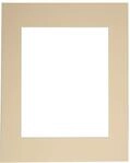 walther design Passepartouts creme f&uuml;r Rahmenformat: 40 x 50 cm, Bildformat:...