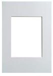 walther design Passepartouts polarweiss f&uuml;r Rahmenformat: 13 x 18 cm, Bildformat: 9